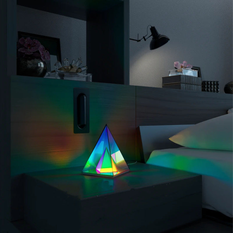 Creative Night Light Acrylic Cube LED