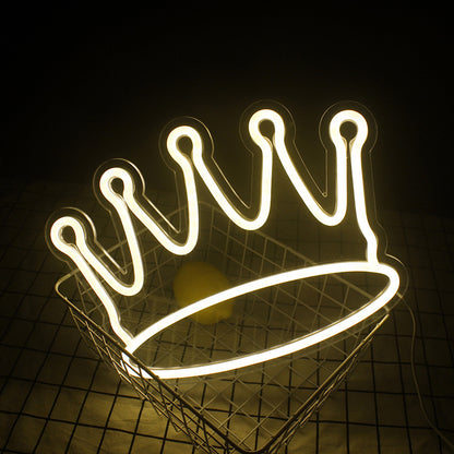 Luminous Crown LED Neon Light