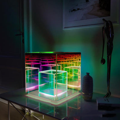 Creative Night Light Acrylic Cube LED