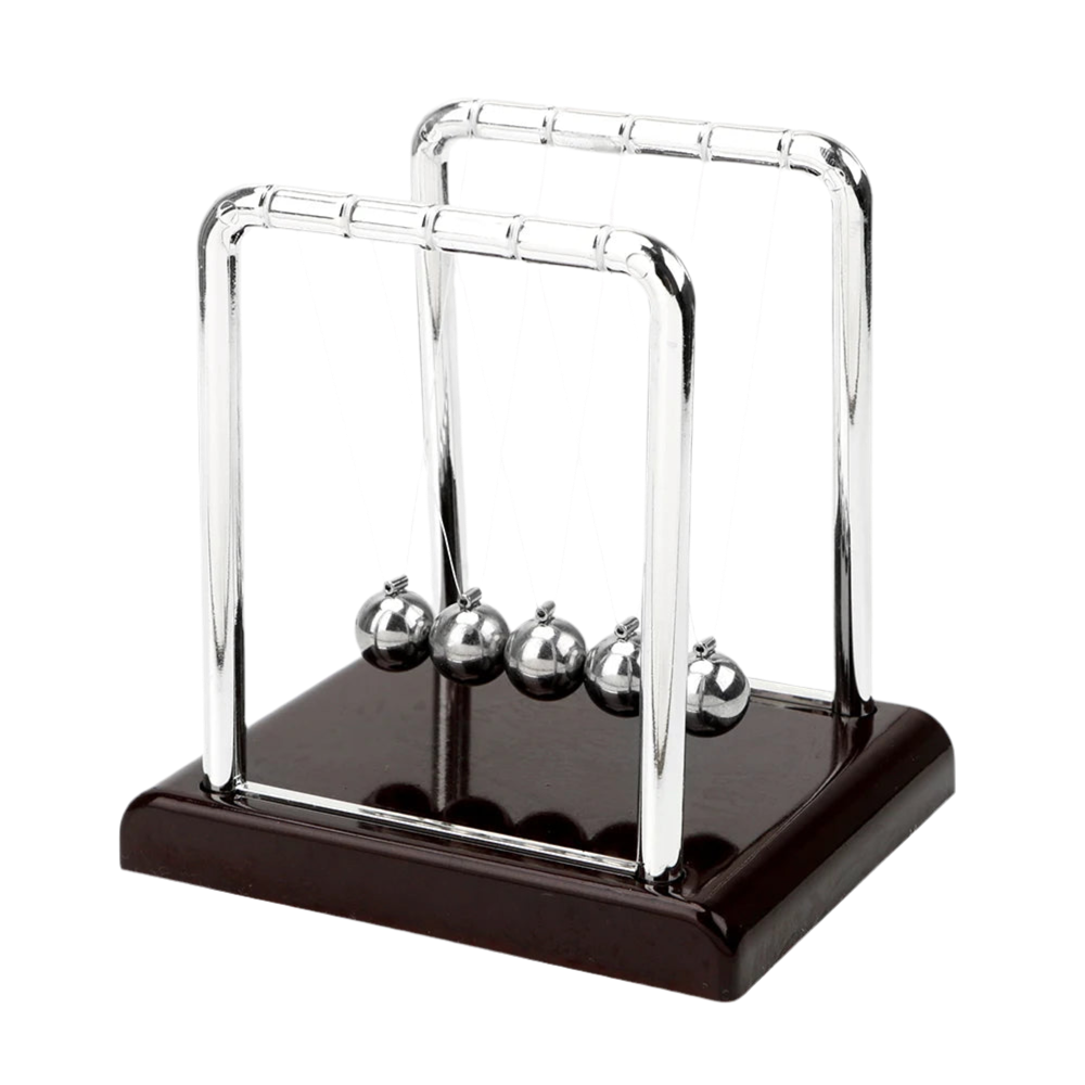 Metal Pendulum Ball Desk Item