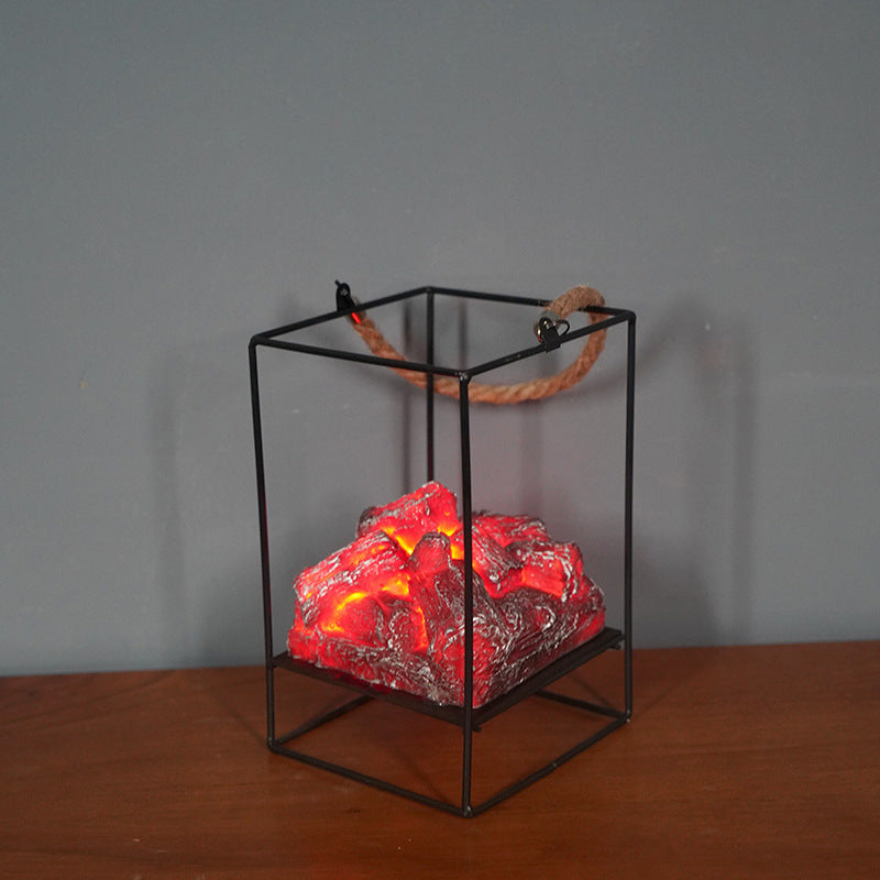 Flame LED Light (Charcoal Fireplace)