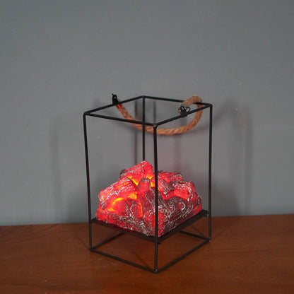 Flame LED Light (Charcoal Fireplace)