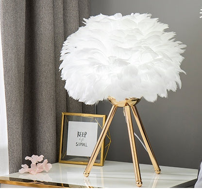 Feather Lamp