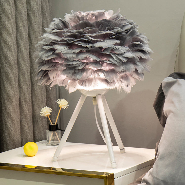 Feather Lamp