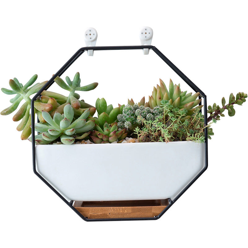 Nordic Minimalist Octagon Geometric Shelf Bracket