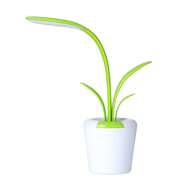 LED Plant Design Table Lamp