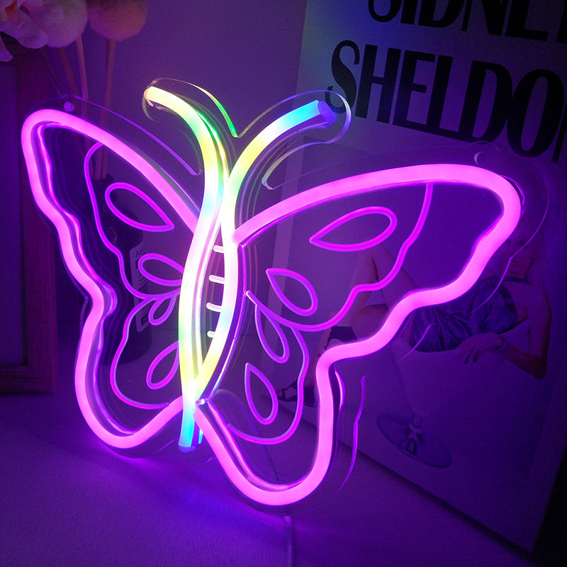 Butterfly LED Neon Light