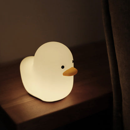 Cartoon Duck LED Night Light Silicone