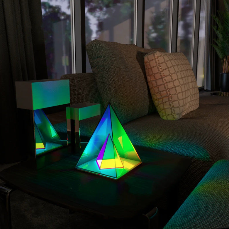 Creative Night Light Acrylic Cube LED