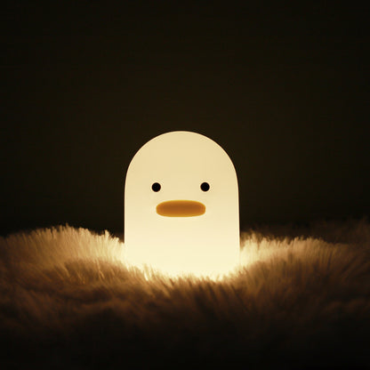 Cartoon Duck LED Night Light Silicone