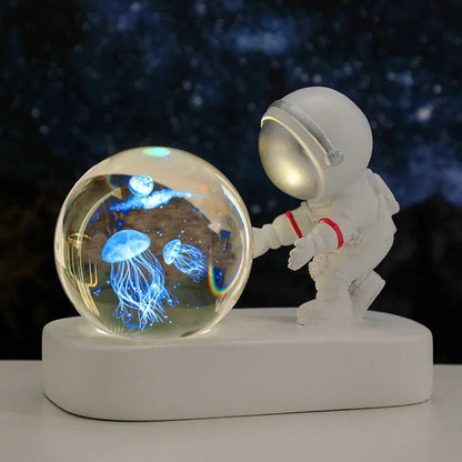 3D Crystal Ball Planet Night Light (6cm)Incline Vine1005006400471857-SJ035