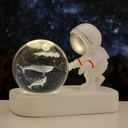 3D Crystal Ball Planet Night Light (6cm)Incline Vine1005006400471857-SJ017