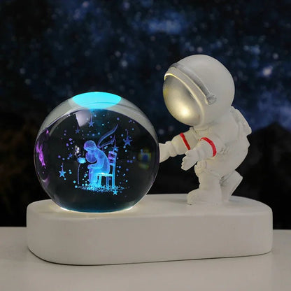 3D Crystal Ball Planet Night Light (6cm)Incline Vine1005006400471857-SJ032