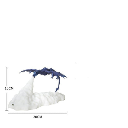 3D Printed Dragon LEDIncline VineCJJZSNSN01038-Blue