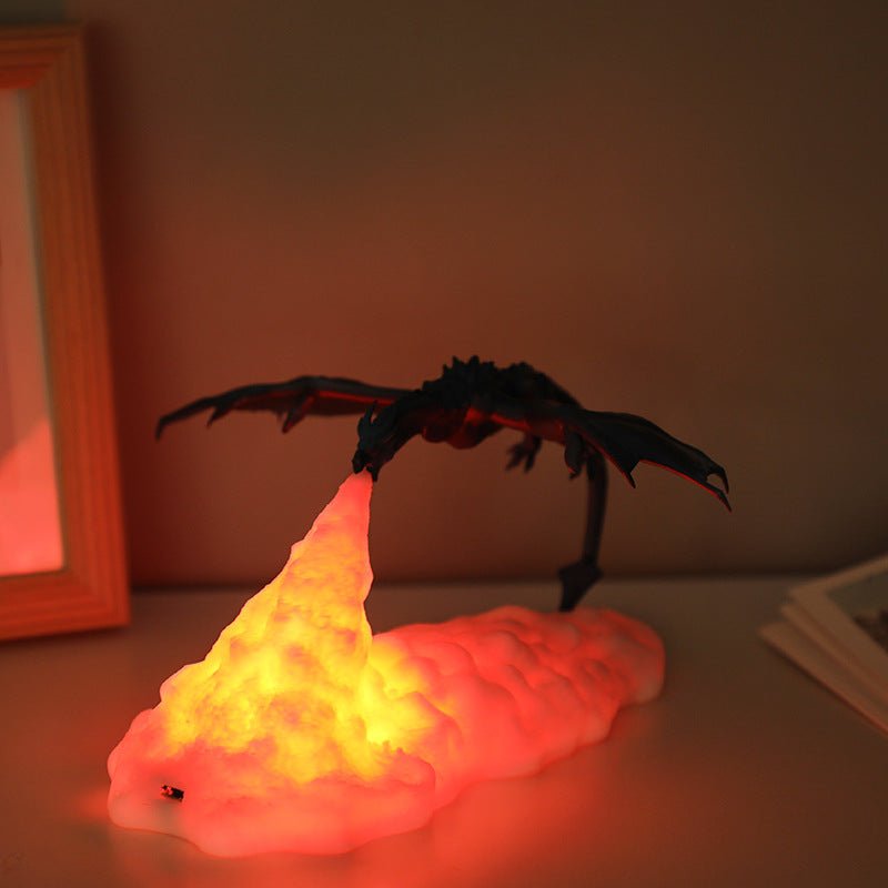 3D Printed Dragon LEDIncline VineCJJZSNSN01038-Red