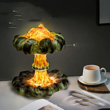 Nuke LED Lamp (3D Printed Resin)