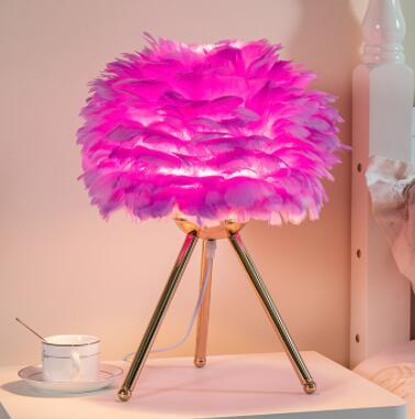 Feather Lamp