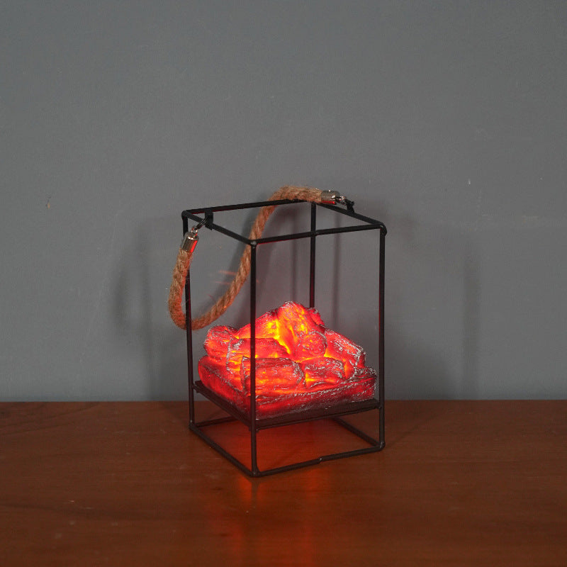 Flame LED Light (Charcoal Fireplace)