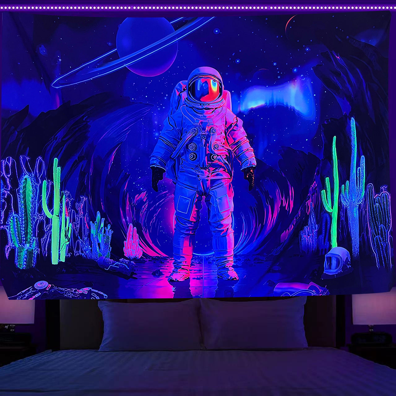 UV Neon Tapestry