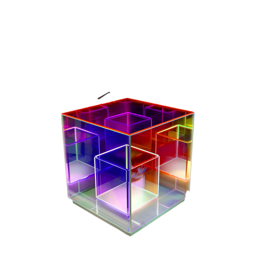 Creative Night Light Acrylic Cube LED