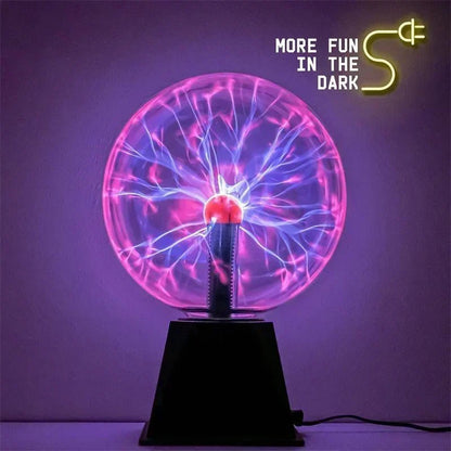 8 Inch Sound Control Magic Plasma Ball Lamp LEDIncline Vine14:29#3 inch Battery-USB;249:200006305#Only Touch Sensitive