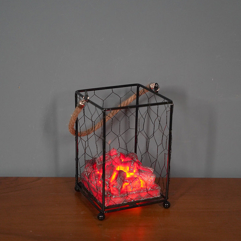 Flame LED Light (Charcoal Fireplace)