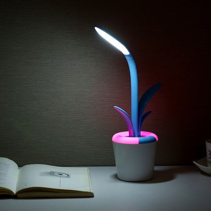 LED Plant Design Table Lamp