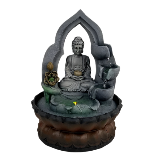 Waterfall Fountain Buddha statue