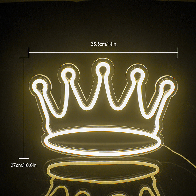 Luminous Crown LED Neon Light