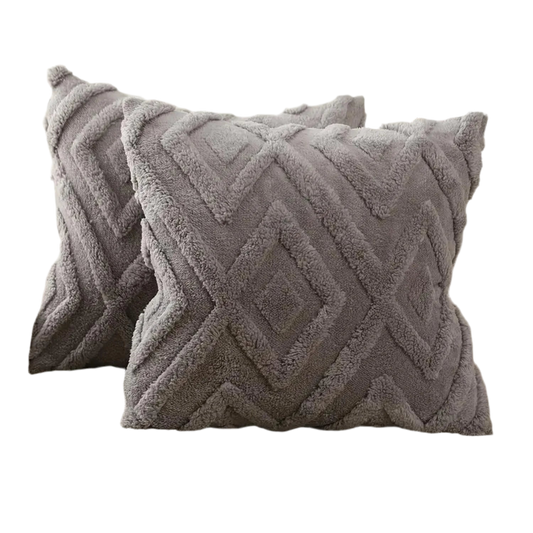 Decorative Faux Wool Throw Pillow Covers (1pc)