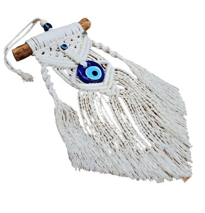 Hand Woven Cotton Tapestry Pendant