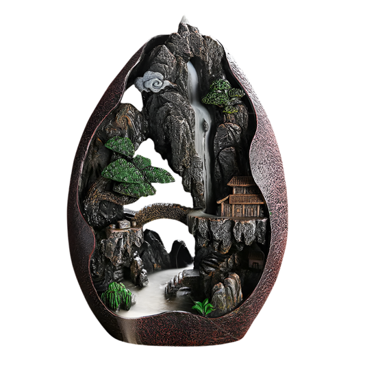 Smoke Waterfall Backflow Incense Burner