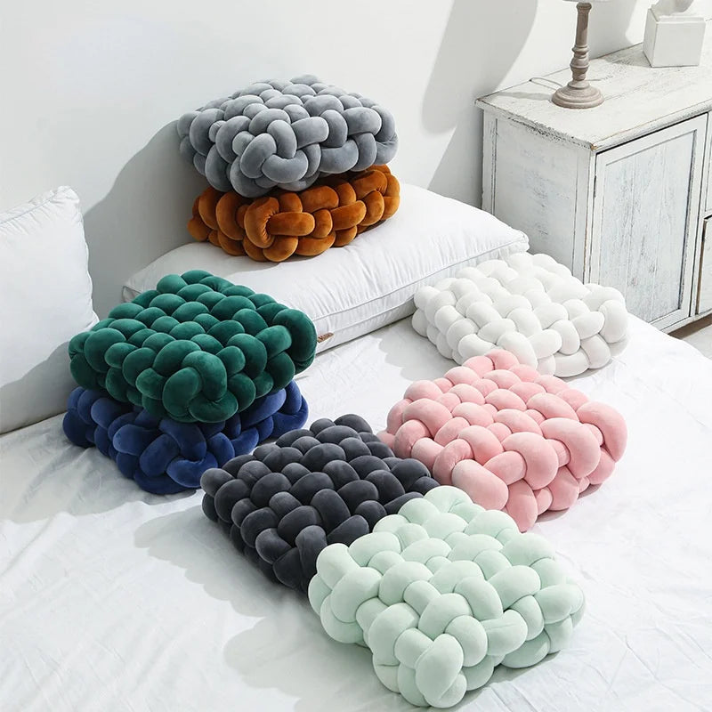 Soft Plush Knot Cushion