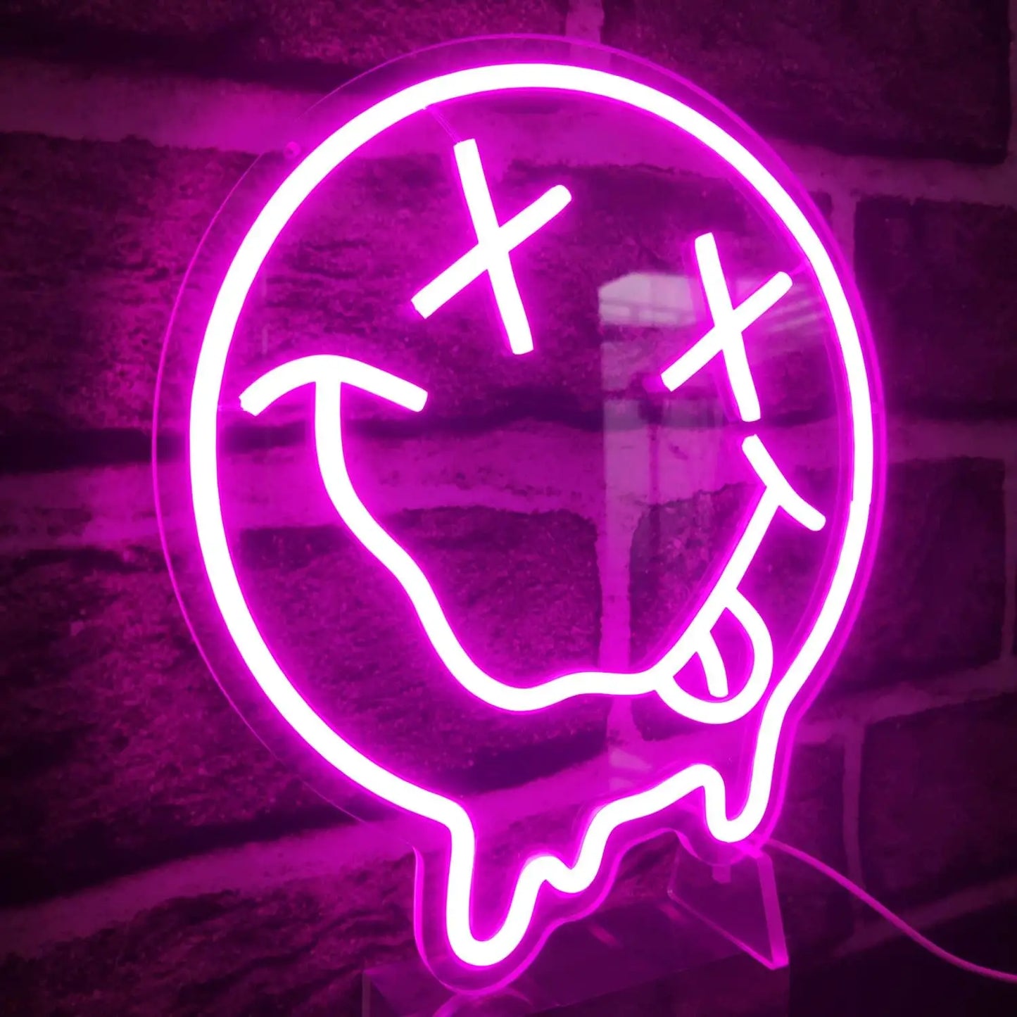 Melted Smile LED Neon Sign