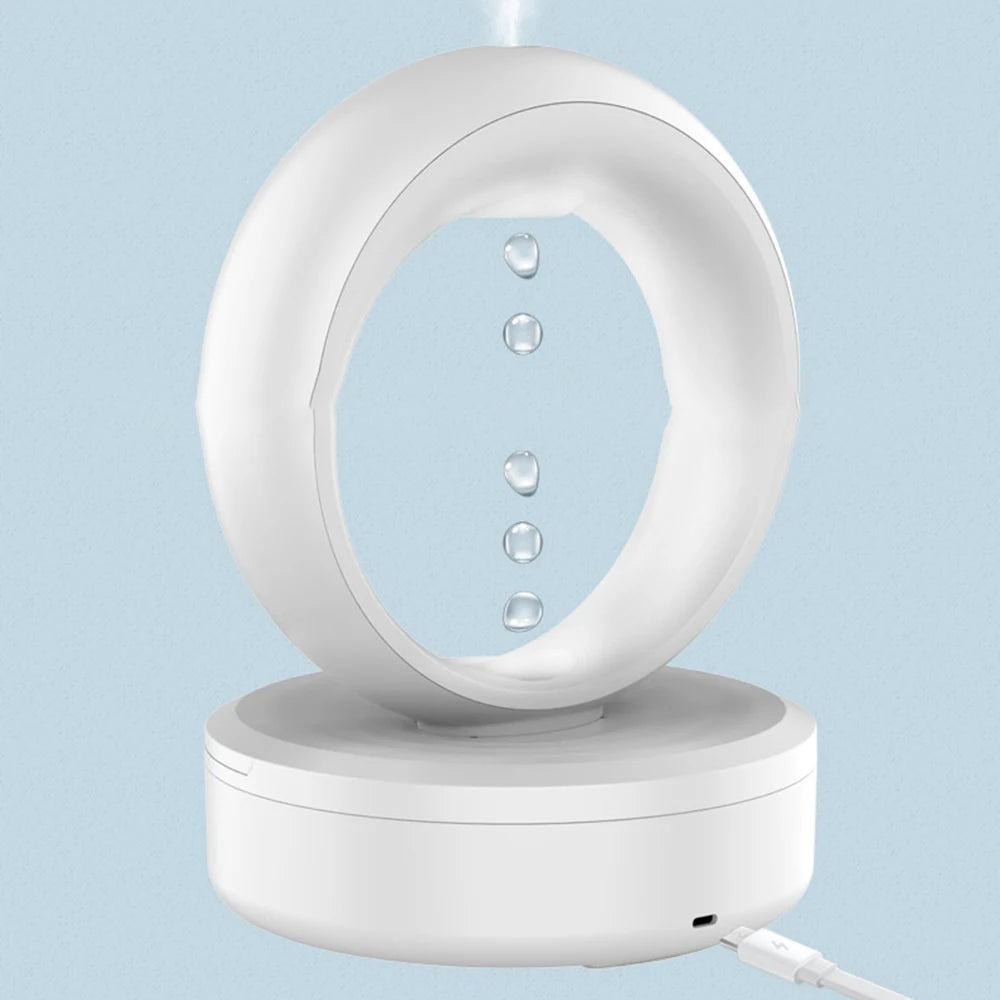 Water Drop Anti Gravity Humidifier Aroma Diffuser