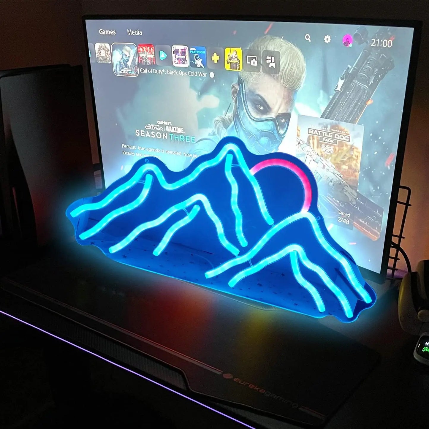 Mountain LED Neon Light