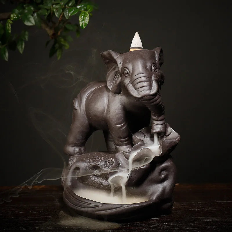 Elephant Incense Burner