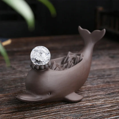 Dolphin LED Incense Burner