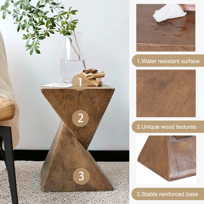 Lightweight Modern Geometry Side Table