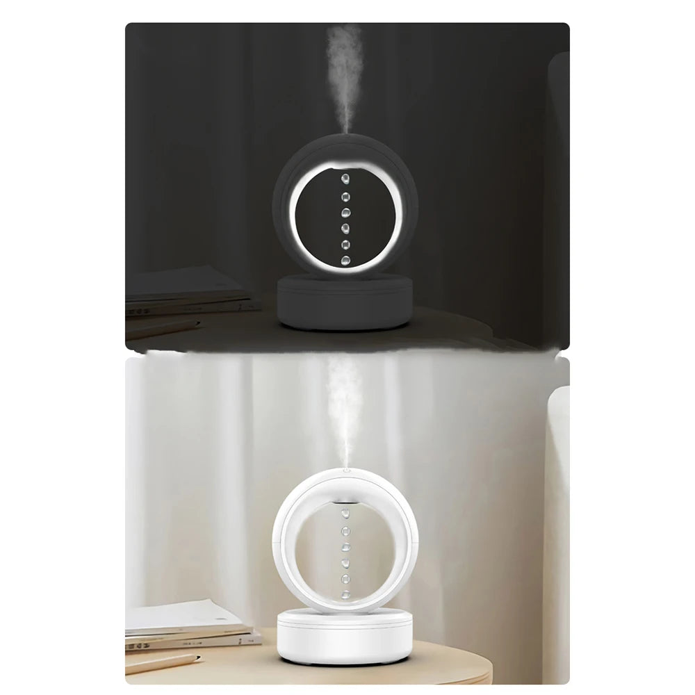 Water Drop Anti Gravity Humidifier Aroma Diffuser