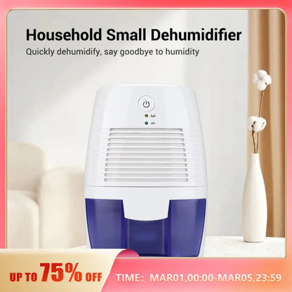 Portable Dehumidifier Air Purifier Moisture Absorber