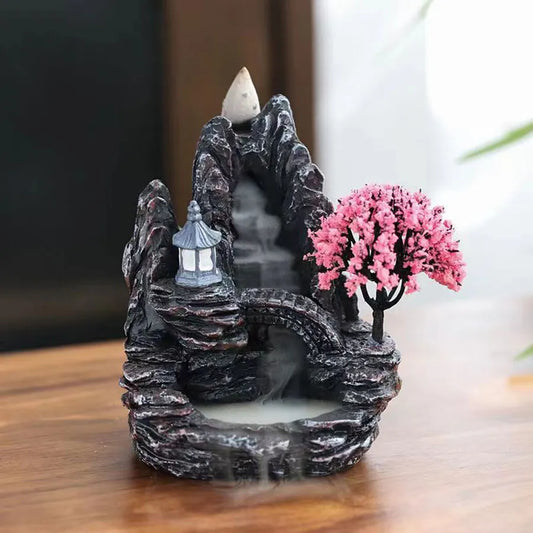 resin reflux incense burner, 1pcs