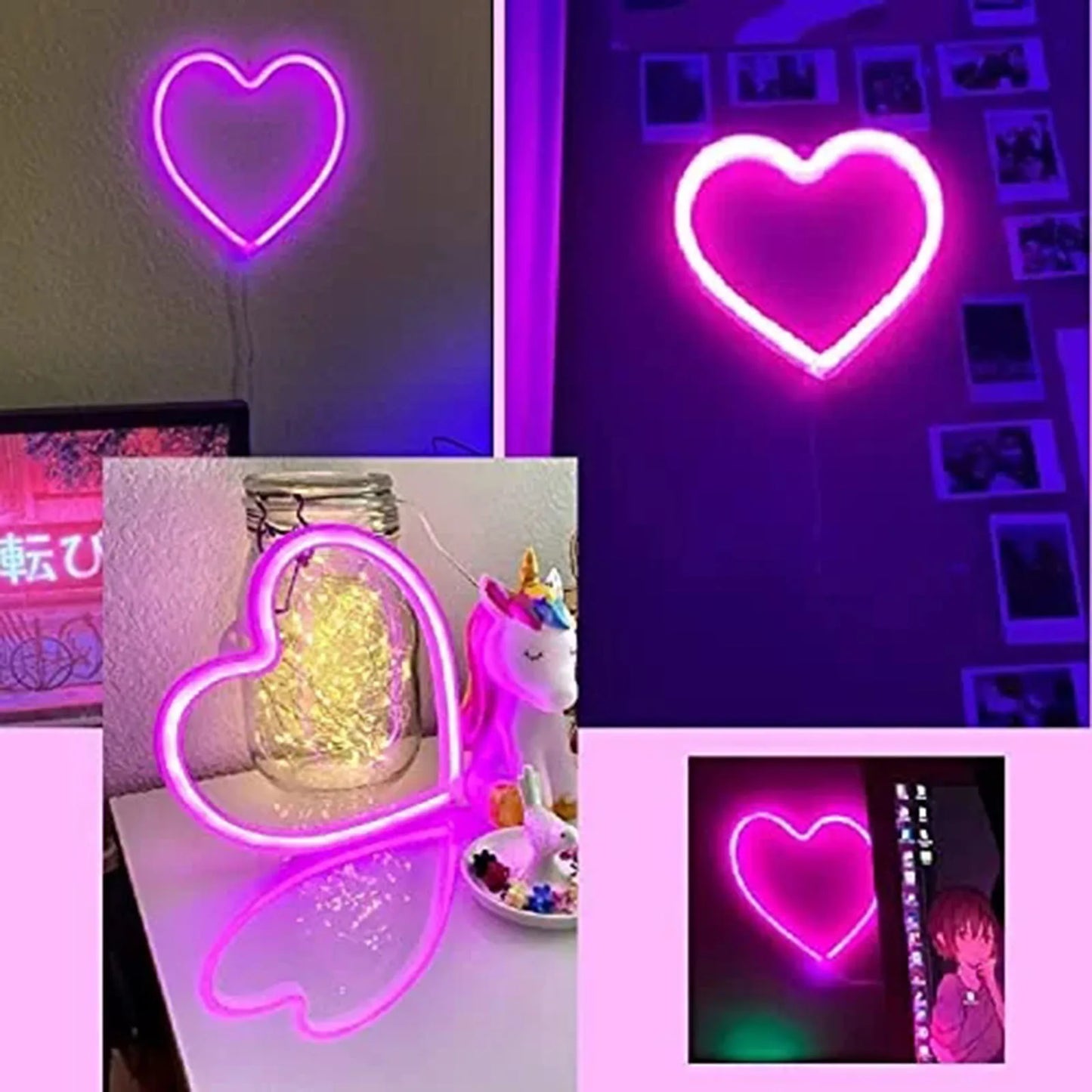 Heart LED Neon Light