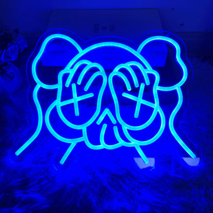 Iconic Bear LED Neon Sign Cartoon