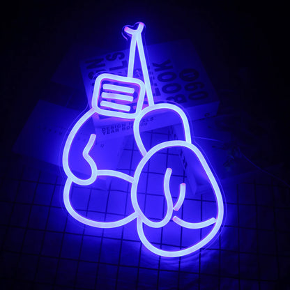 Boxing Gloves LED Neon Sign