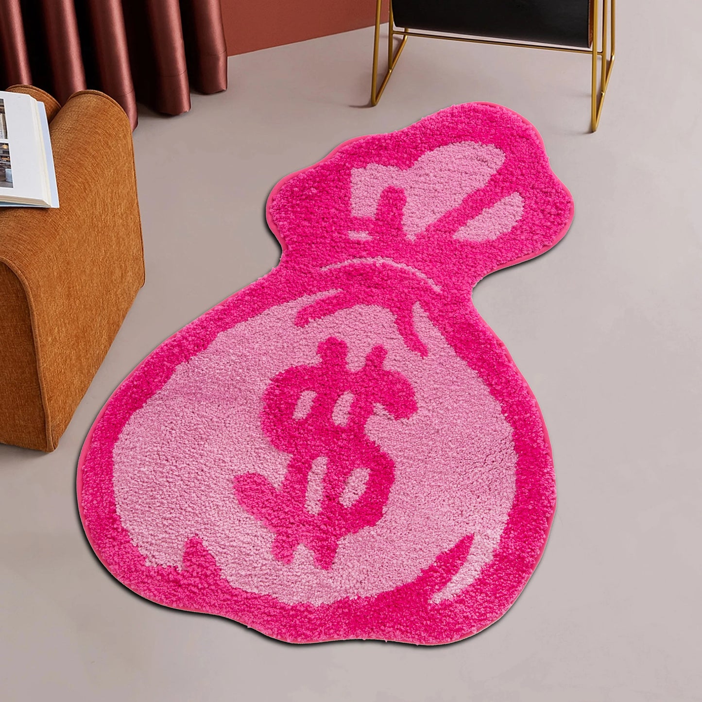 Money Bag Rug Cartoon Carpet