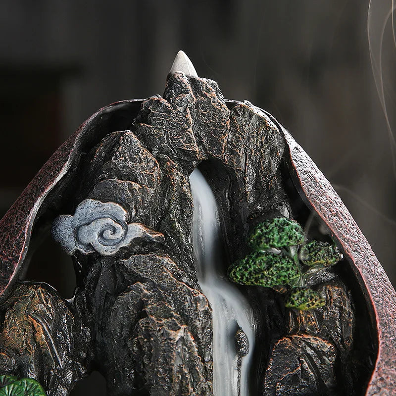 Smoke Waterfall Backflow Incense Burner