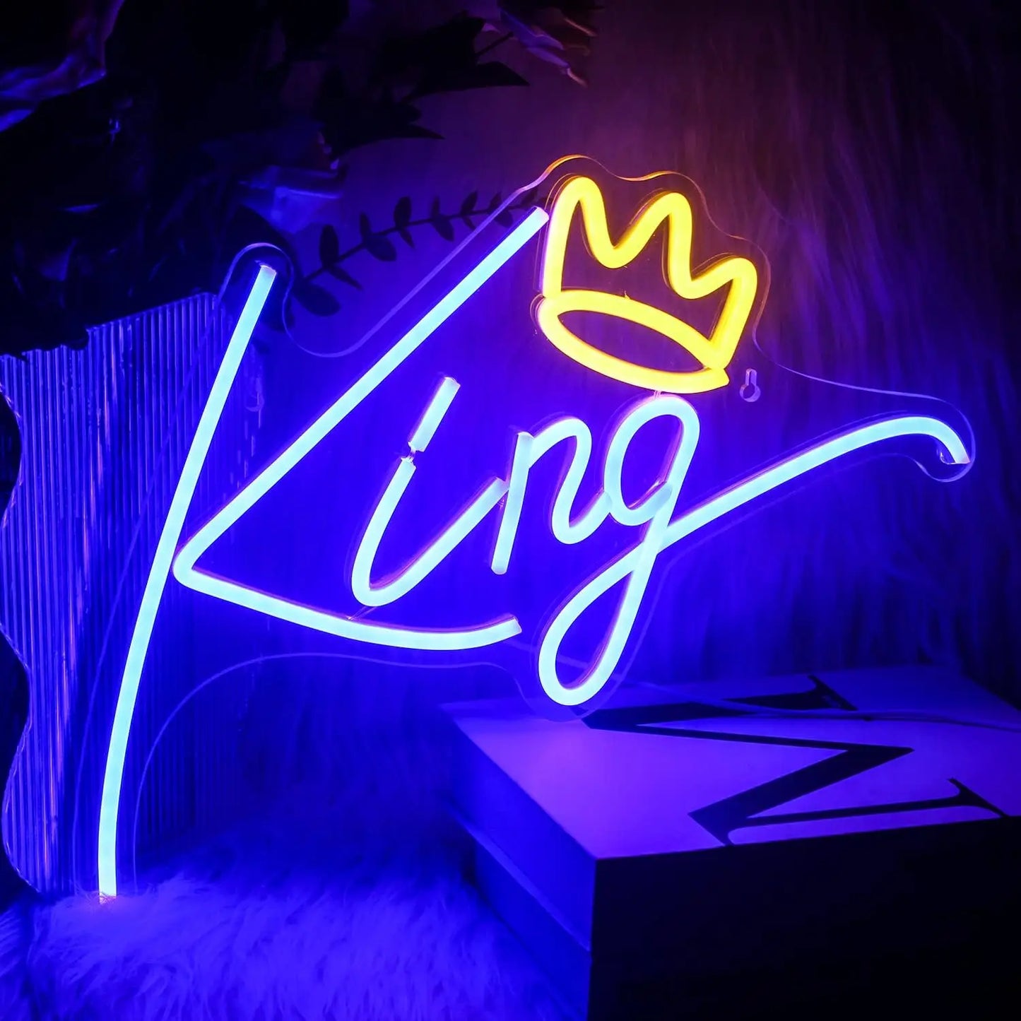 King and Queen LED Neon Sign Lights