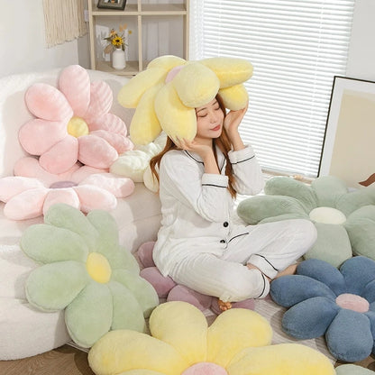 Giant Plush Flower Cushion