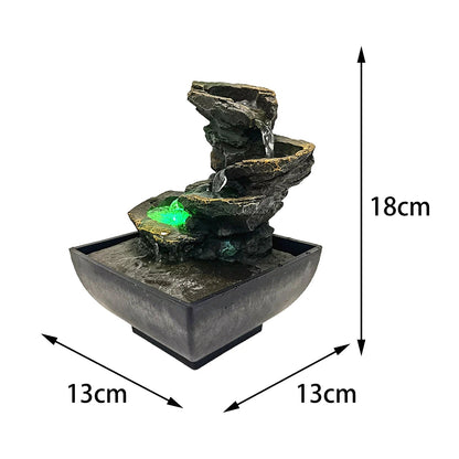 3-Tier Desktop Water Fountain